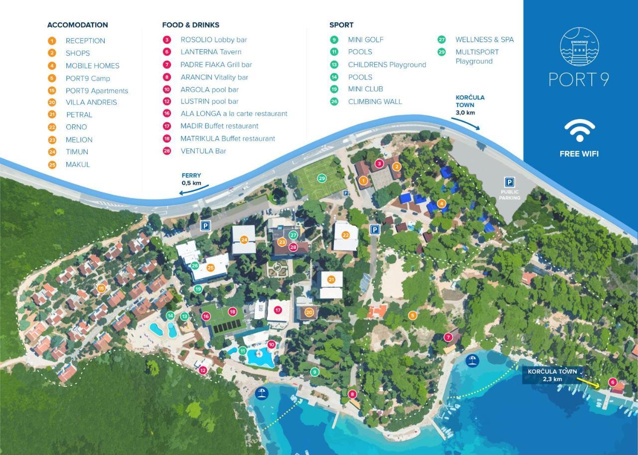 Aminess Vival Port9 Resort Medvinjak Экстерьер фото